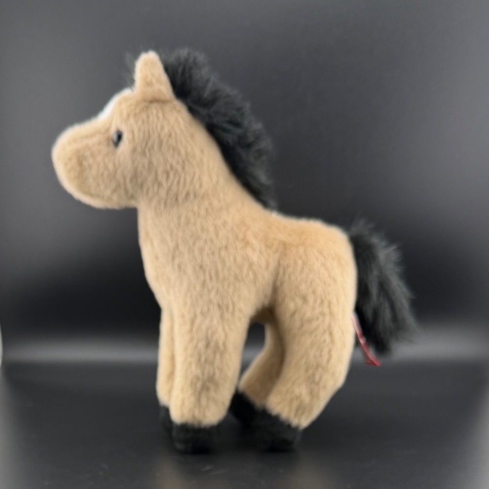 Douglas Cuddle Toys Horse Plush 7in Tan Black Buckskin Pony Stuffed Animal 2022